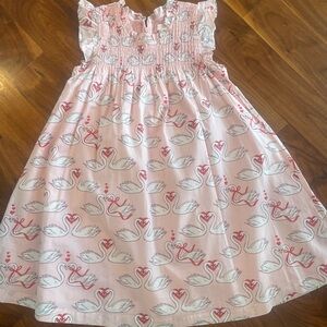 Pink Chicken Stevie Dress Swan Love